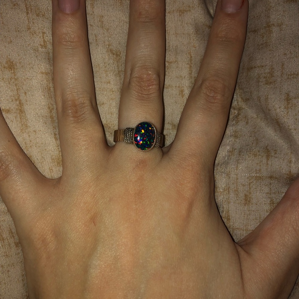Fire Opal Ring - image 2